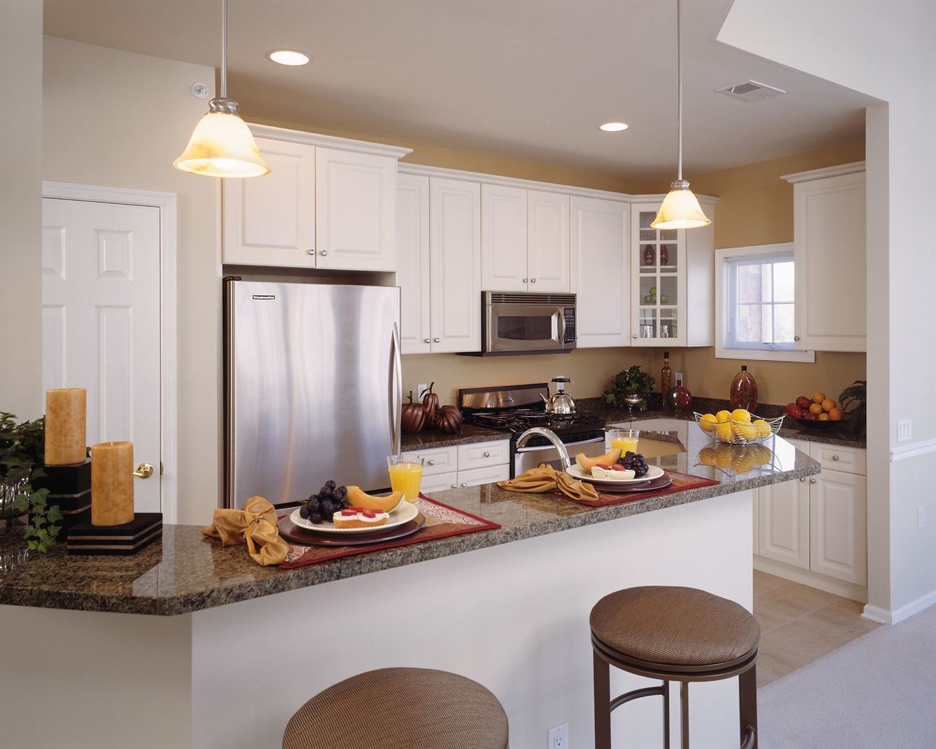The Enclave - Gourmet Kitchens with Granite Countertops